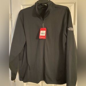 The North Face Mens 1/4 Zip Fleece (Black) XXL